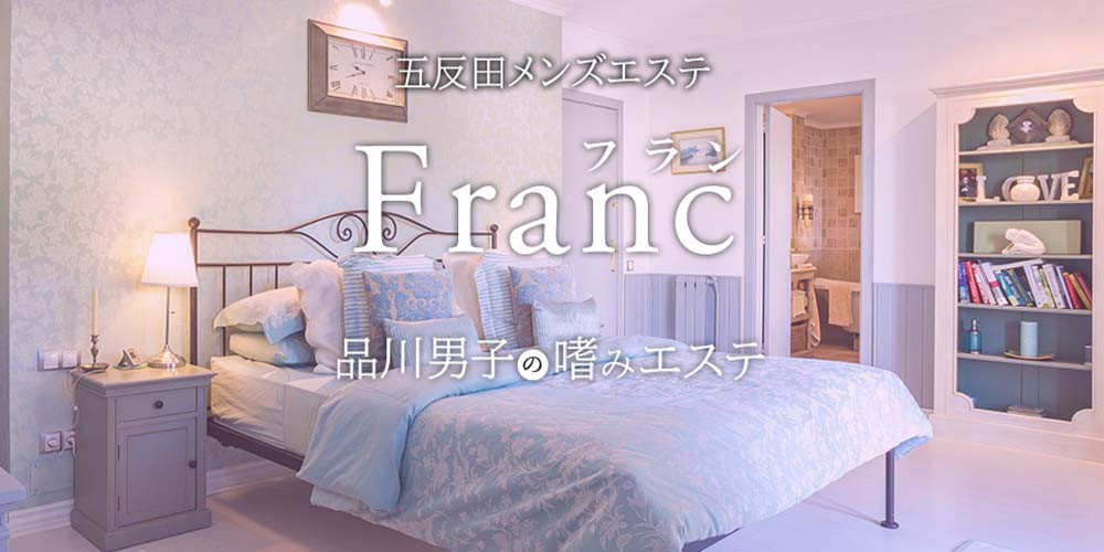 Franc～品川男子の嗜みエステ～TOP画像